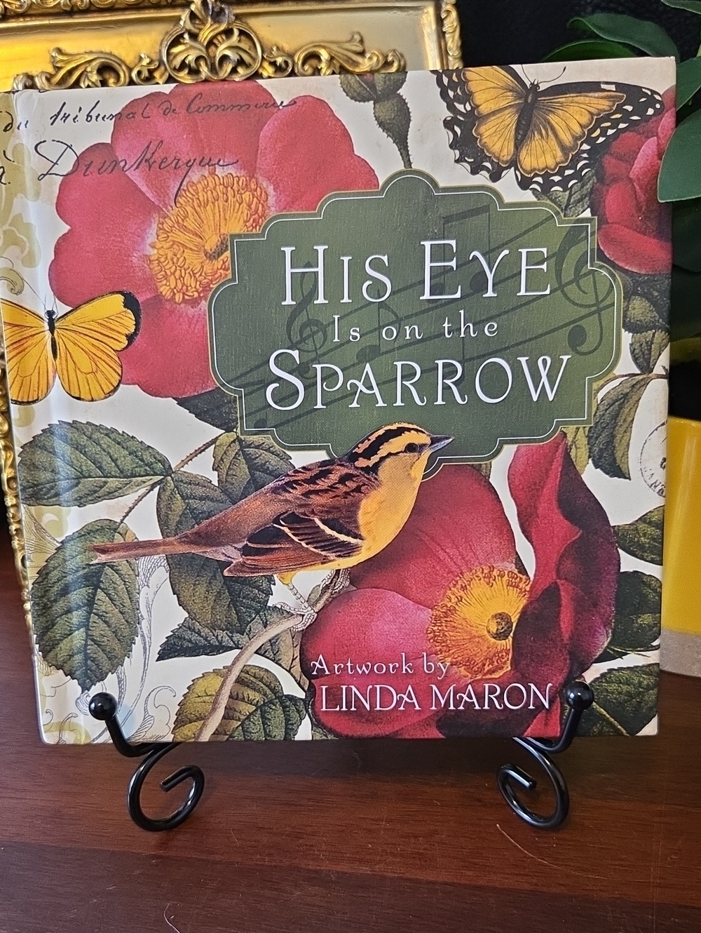 His Eye Is on the Sparrow. Art by Linda Maron Inspirational
